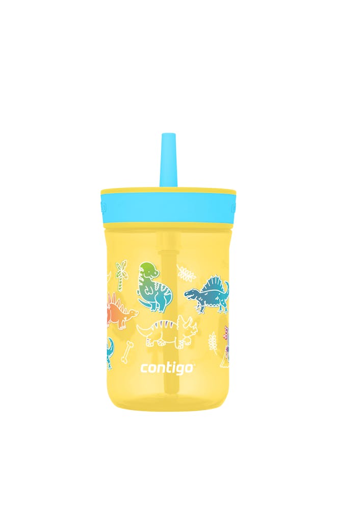 Kids’ Leighton Straw Tumbler with Spill-Proof Leak-Proof Lid, 14oz F6