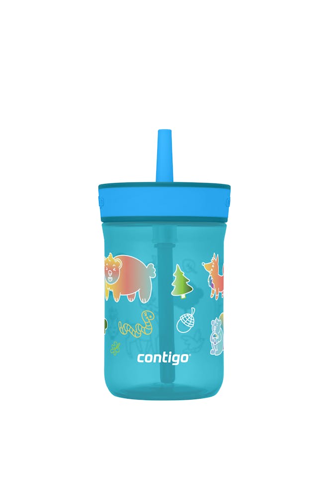 Kids’ Leighton Straw Tumbler with Spill-Proof Leak-Proof Lid, 14oz F6